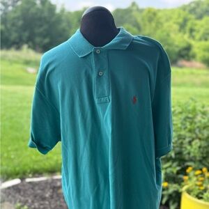Ralph Lauren Men's Polo Shirt - Teal